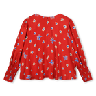 Soepele blouse met print KENZO KIDS 
                    GIRL