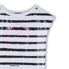 Jurk met korte mouwen KARL LAGERFELD KIDS 
                    MEISJE