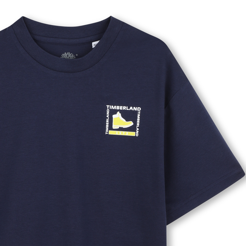 T-SHIRT MET KORTE MOUWEN TIMBERLAND 
                        BOY