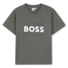 T-shirt met korte mouwen BOSS 
                    BOY