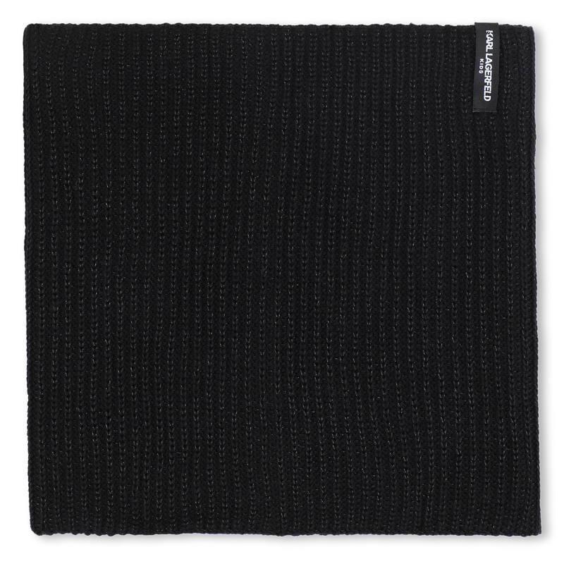 Hoed + nekwarmer set KARL LAGERFELD KIDS 
                        GIRL