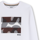 T-shirt met lange mouwen BOSS 
                    BOY
