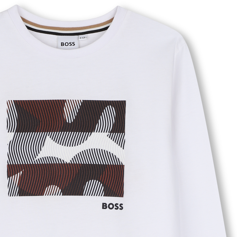 T-shirt met lange mouwen BOSS 
                        BOY