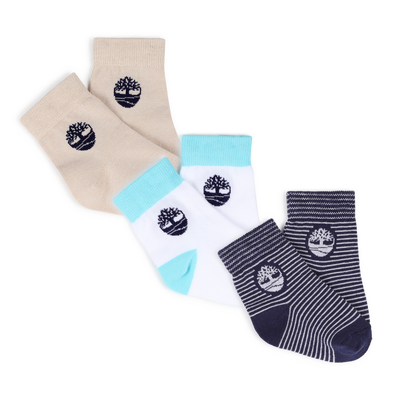 SET VAN 3 PAAR SOKKEN TIMBERLAND BOY