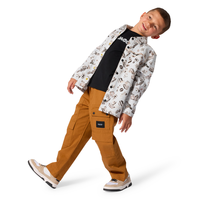 GESTREEPT EN BEDRUKT JASJE MARC JACOBS 
                        BOY