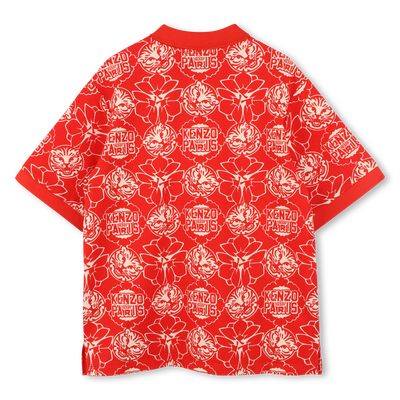 Polo van piqu&eacute;katoen KENZO KIDS BOY