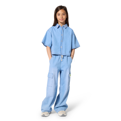 LICHTGEWICHT DENIM OVERHEMD BILLIEBLUSH GIRL
