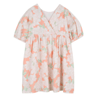 Jurk met ballonmouwen KENZO KIDS 
                    GIRL
