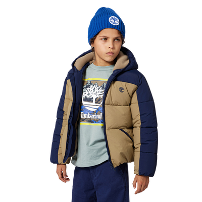 Gebreide badge muts met logo TIMBERLAND BOY