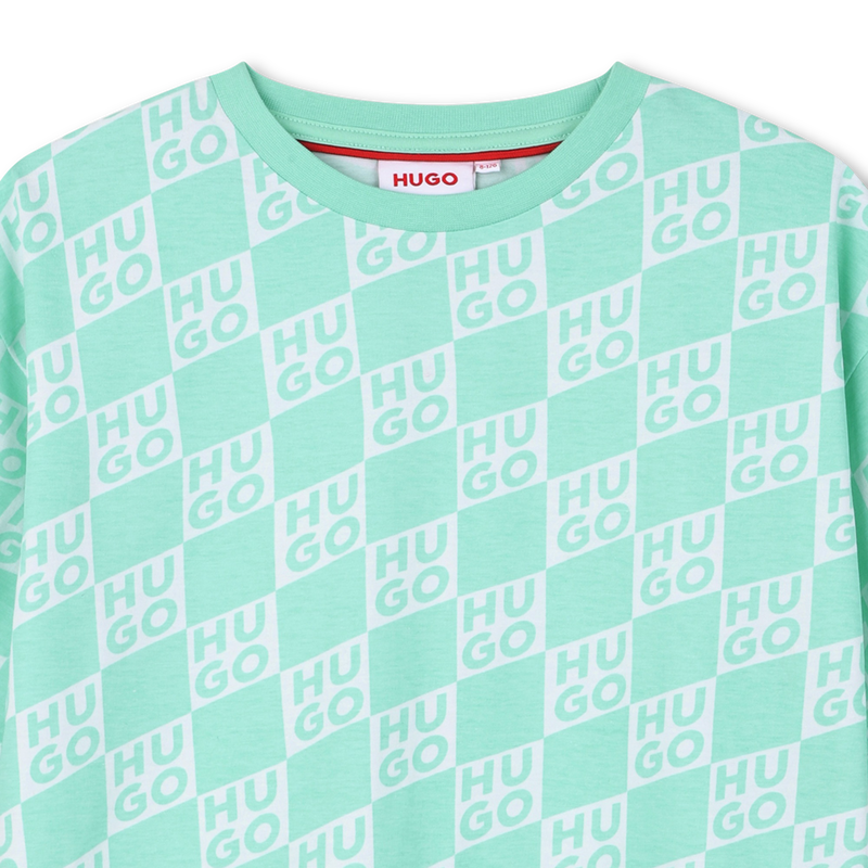 T-SHIRT MET KORTE MOUWEN HUGO 
                        BOY