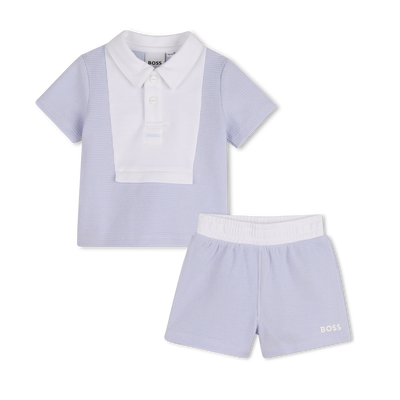 POLO + KORTE BROEK SET BOSS BOY