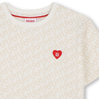 T-shirt met korte mouwen HUGO 
                    MEISJE