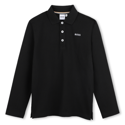 Polo met lange mouwen BOSS JONGEN