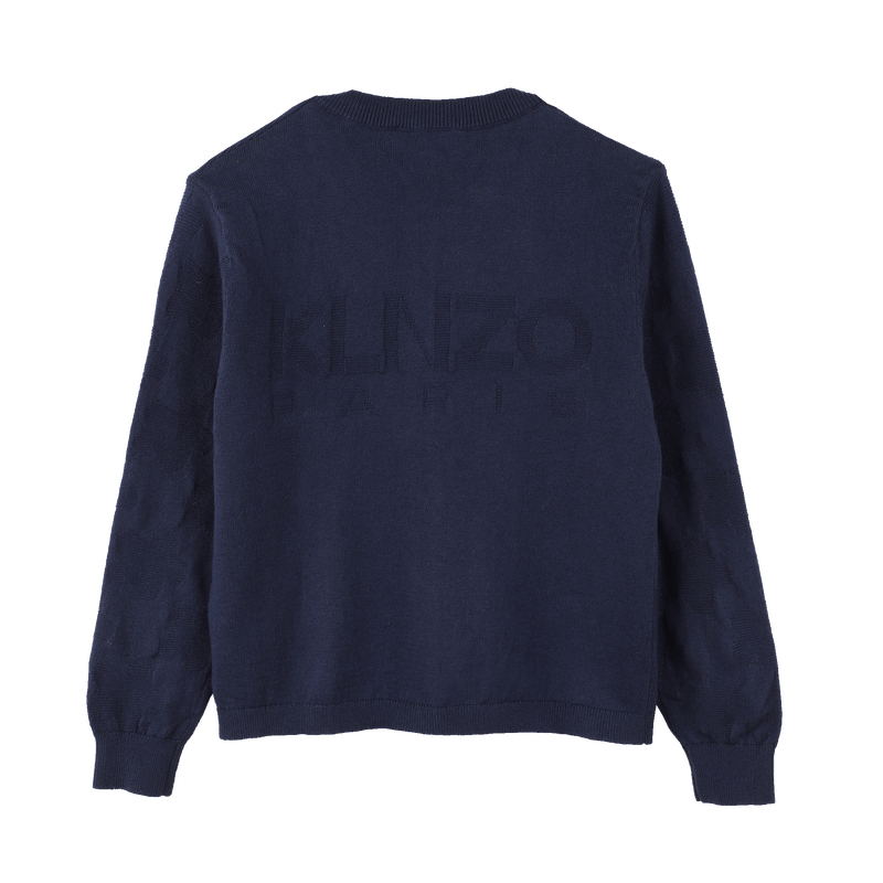 Effen vestje met knopen KENZO KIDS 
                        MEISJE