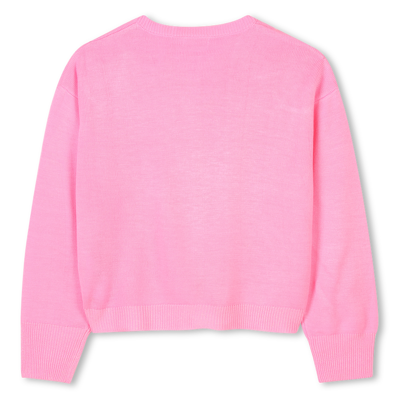 Gebreid vest met lovertjes BILLIEBLUSH 
                        GIRL