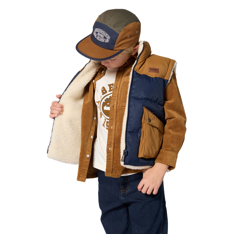 Sans manches donsjack. TIMBERLAND 
                        BOY