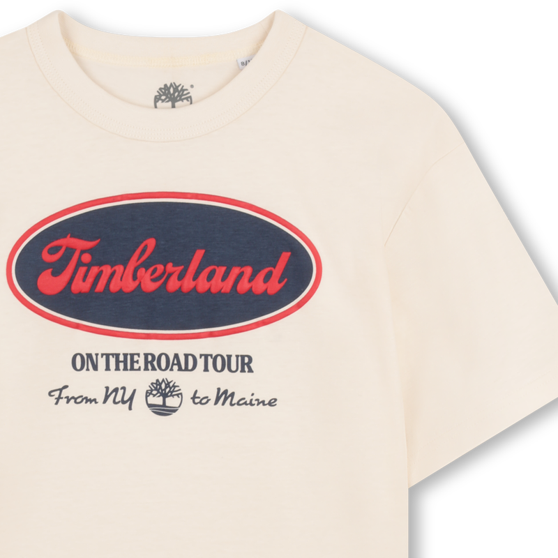 T-SHIRT MET KORTE MOUWEN TIMBERLAND 
                        BOY
