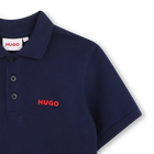 POLO MET KORTE MOUWEN HUGO 
                    JONGEN