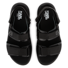 Leren sandalen met klittenband KARL LAGERFELD KIDS 
                    BOY