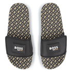 Slippers met klittenband BOSS 
                    BOY