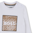 T-shirt met lange mouwen BOSS 
                    BOY