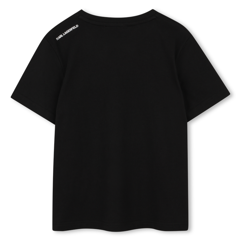 T-SHIRT MET KORTE MOUWEN KARL LAGERFELD KIDS 
                        BOY