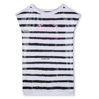 Jurk met korte mouwen KARL LAGERFELD KIDS 
                    MEISJE