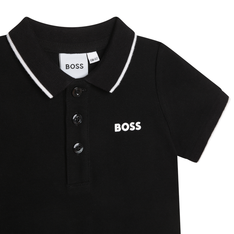 Korte mouwen polo BOSS 
                        JONGEN