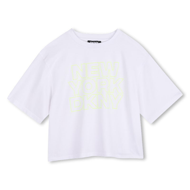 T-shirt met korte mouwen DKNY 
                        GIRL