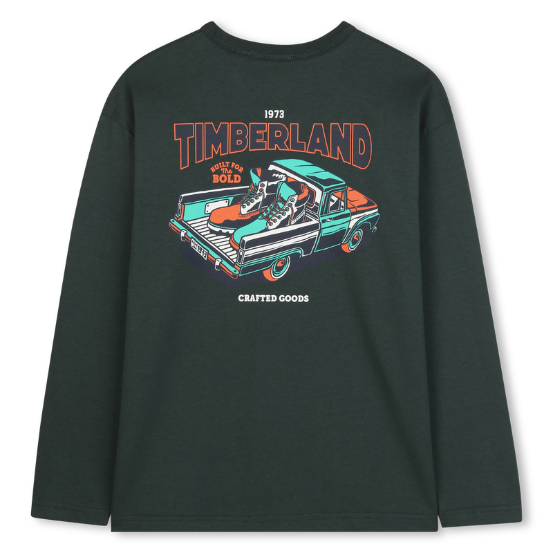 Jersey T-shirt met lange mouwen TIMBERLAND 
                        BOY