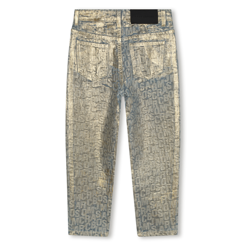 Aanpasbare denim broek MARC JACOBS 
                        GIRL