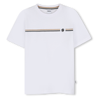 T-shirt met korte mouwen, WIT, hi-res