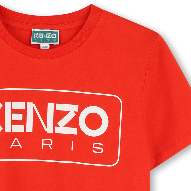 Katoenen T-shirt, korte mouwen KENZO KIDS 
                        BOY