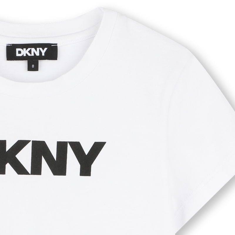 T-shirt met korte mouwen DKNY 
                        GIRL