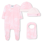 Set pyjama, slabbetje en muts BOSS 
                    GIRL