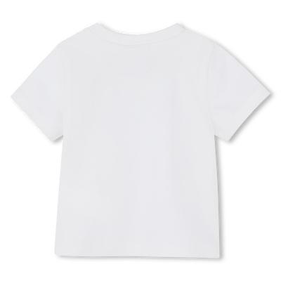 T-shirt met glanzende print BOSS GIRL