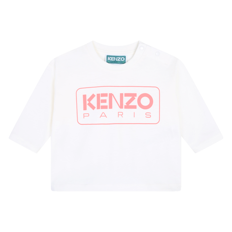 T-shirt met lange mouwen KENZO KIDS 
                        GIRL