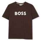 T-shirt met korte mouwen BOSS 
                    BOY