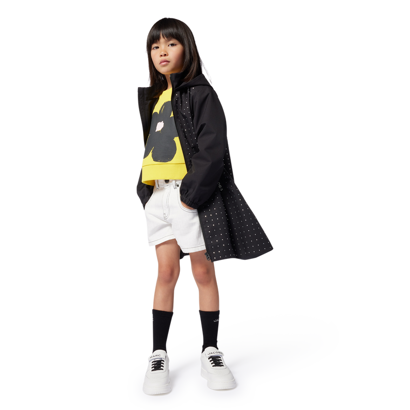 Sweatshirt van fleecekatoen MARC JACOBS 
                        GIRL