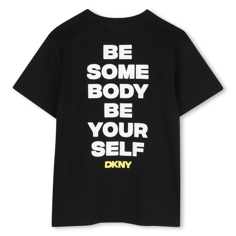 Katoenen T-shirt korte mouwen DKNY 
                        UNISEX