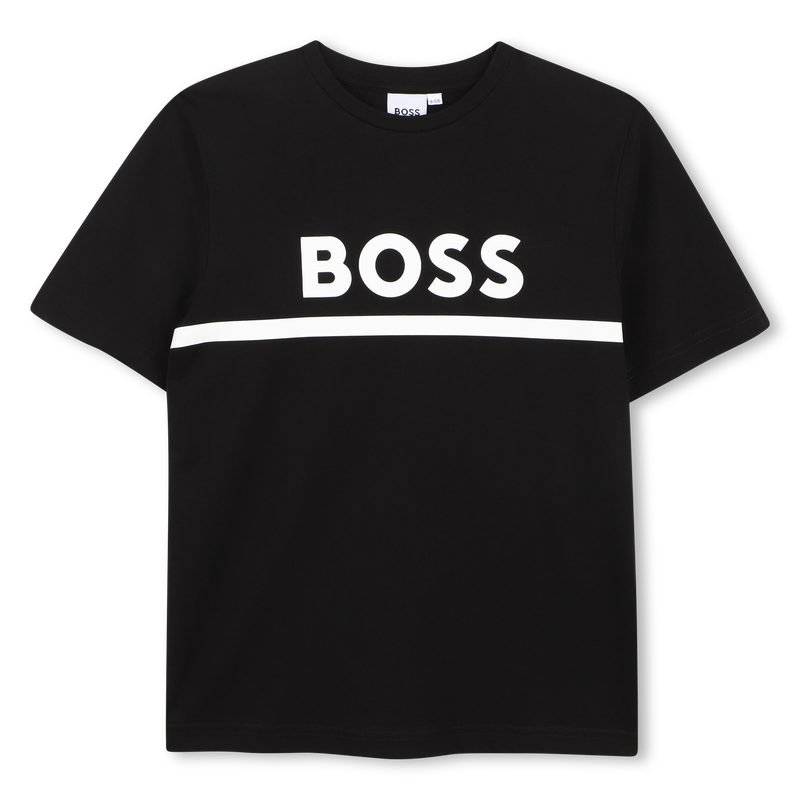 T-SHIRT MET KORTE MOUWEN BOSS 
                        BOY
