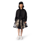Jas met geplooide mouwen KARL LAGERFELD KIDS 
                    MEISJE