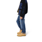 Vest van 2 materialen TIMBERLAND 
                    BOY