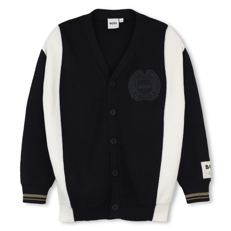 Gebreide cardigan BOSS 
                        BOY