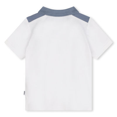 Polo met kleurblokken BOSS BOY