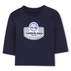 T-shirt met lange mouwen, MARINE, hi-res