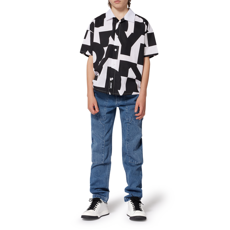 Jeans met verstelbare taille DKNY 
                        UNISEX