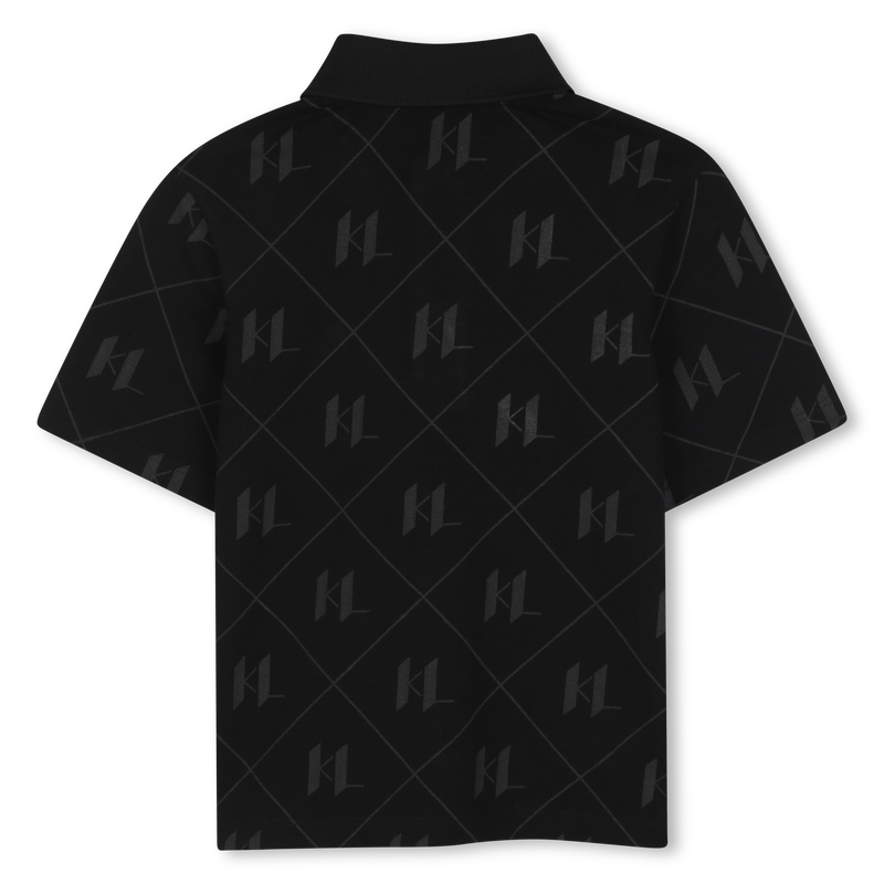 Korte mouwen polo KARL LAGERFELD KIDS 
                        BOY