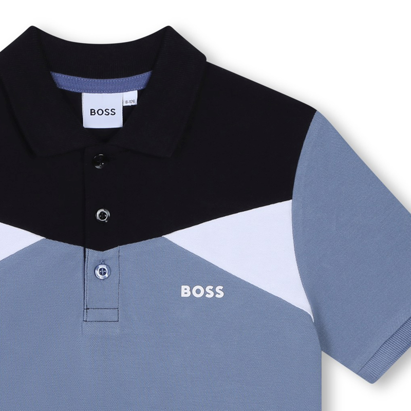 Polo met korte mouwen BOSS 
                        BOY