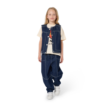 T-SHIRT MET KORTE MOUWEN KENZO KIDS UNISEX